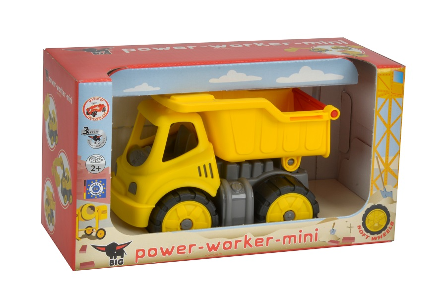 Gelb Power Worker BIG Mini-Kipper 800055801