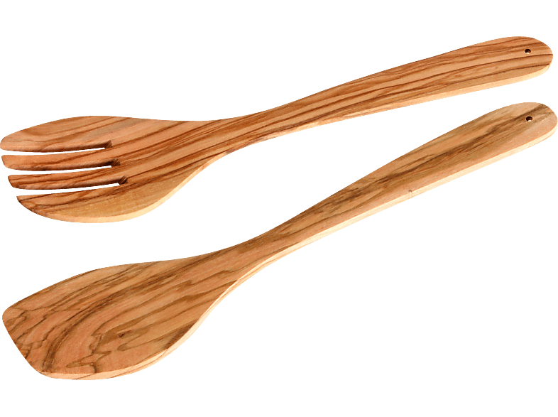 Fackelmann Salatbesteck 30cm olive