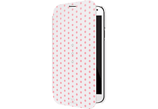 WHITE DIAMONDS Crystal Girly Edition, Bookcover, Samsung, Galaxy S6, Dots