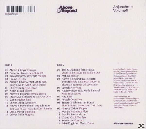 Above, Above & Beyond Pres. - Anjunabeats Vol.9  - (CD)
