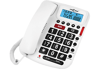 CONCORDE 5030 asztali telefon időseknek, fehér színben