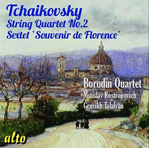 Rostropowitsch, Borodin Quartet - Streichquartett 2/Souvenir De Florence  - (CD)