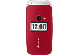 DORO Primo 413 piros nyomógombos kártyafüggetlen mobiltelefon
