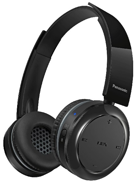 Auriculares inalámbricos - Panasonic RP-BTD5E-K, De diadema, Bluetooth, Micrófono, Hasta 40 horas, Negro