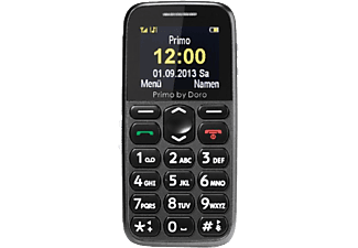 DORO Primo 215 Anthrazit nyomógombos kártyafüggetlen mobiltelefon