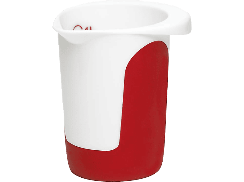 Weiß/Rot Quirltopf MIX&BAKE EMSA 508014