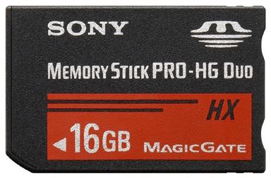 SONY MPE Carte mémoire PRO-HG Duo HX 16 GB (MSHX16B)