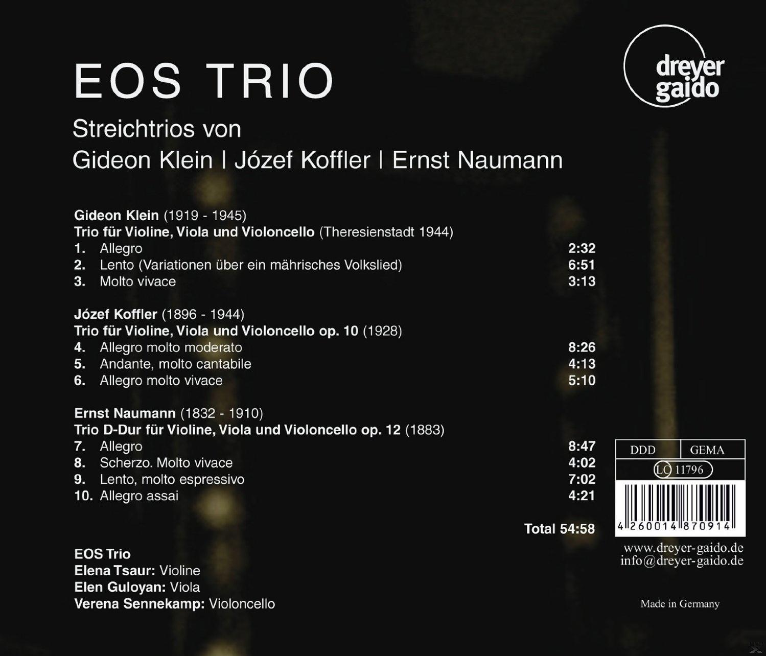 Eos Trio - Streichtrios  - (CD)
