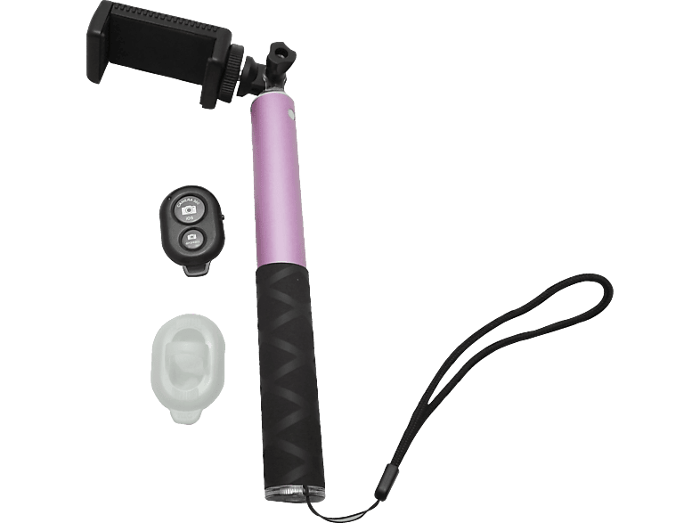 ULTRON 17222 Selfie Stick Selfie Stick, Pink Aluminium