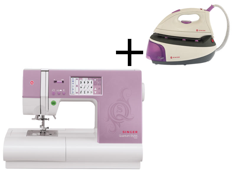 SINGER 9985 Quantum Stylist Dikiş Makinesi + SHG 2627 Buhar