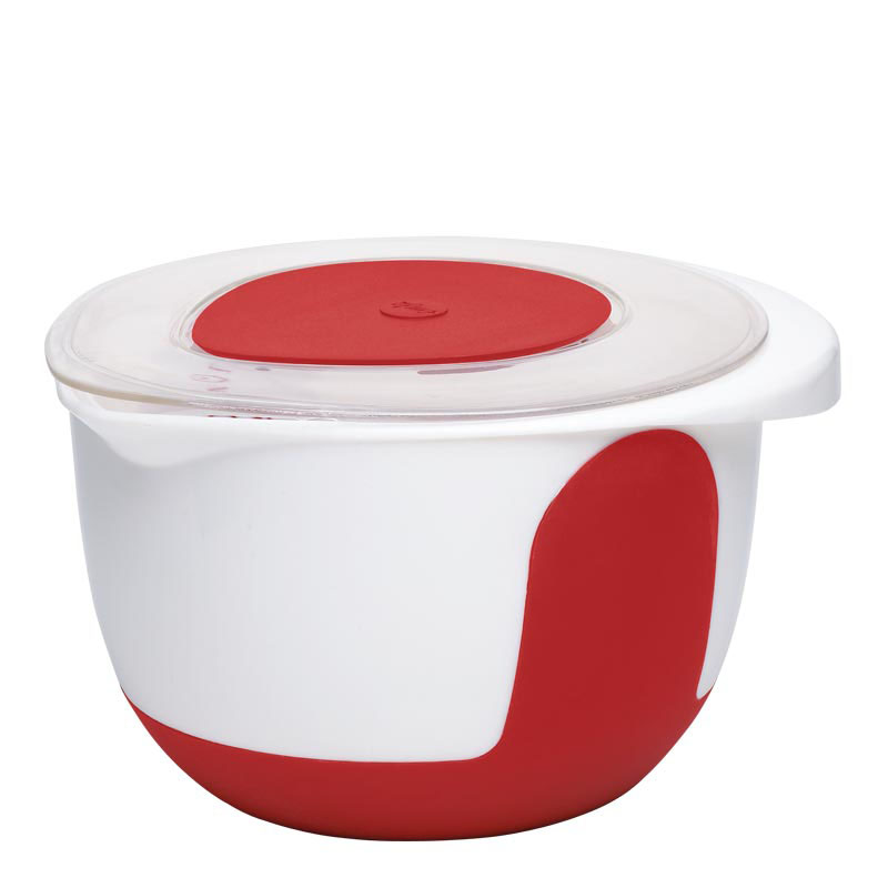 EMSA 608019 Rührschüssel Weiß/Rot