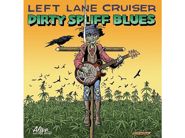 Left (Vinyl) - Spliff Cruiser - Lane Dirty Blues