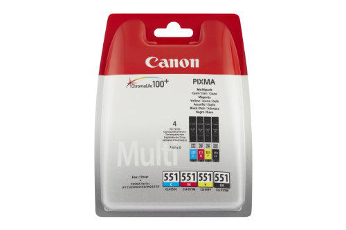 CANON 6509B009 Clı-551Cmybk Multıpack Kartus