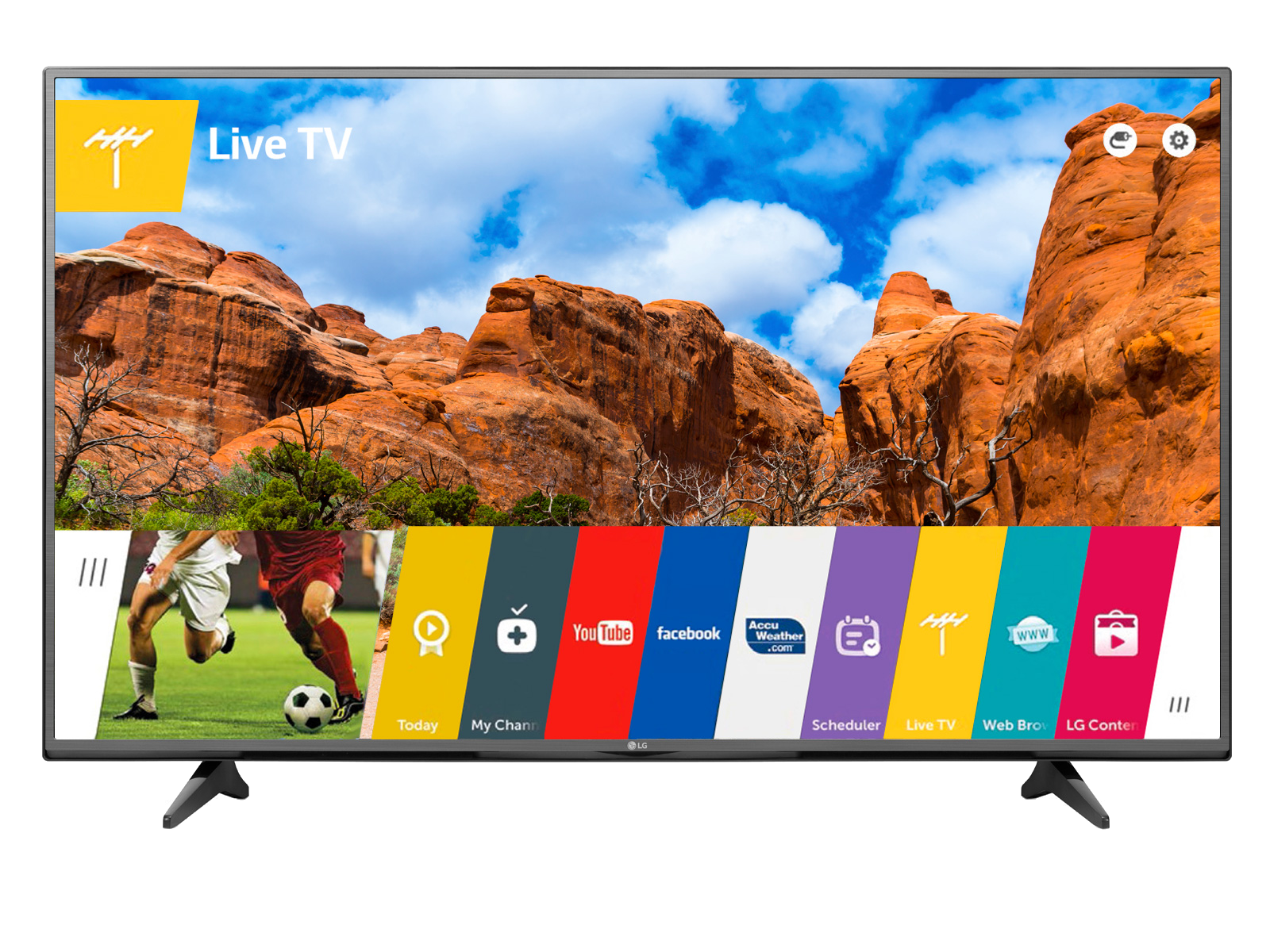 LG 55UF680V 55" EDGE LED Smart 4K - Ultra HD 4K - Led-tv - 55 inch