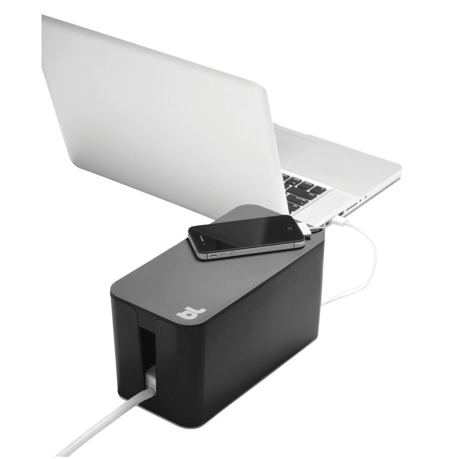 BLUELOUNGE CableBox Mini, nero -  (Nero)