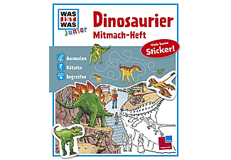 WAS IST WAS Junior Mitmach-Heft: Dinosaurier