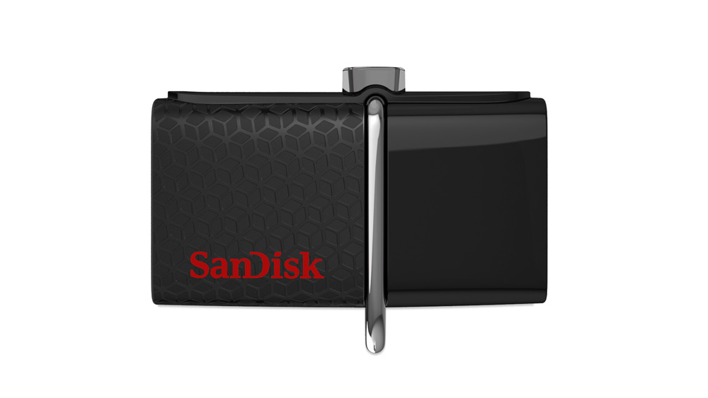 SANDISK Ultra® Dual Micro-USB + USB Stick, 32 GB, Schwarz