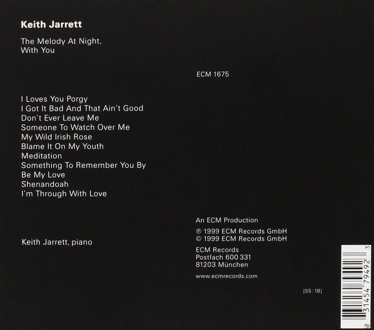 Albumcover mit Titelliste und Text, schwarz und weiß.