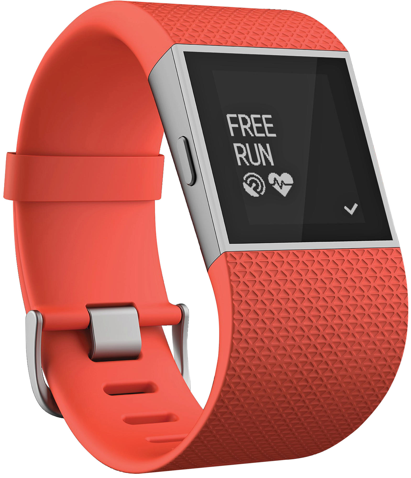 Reloj deportivo - Fitbit Surge Naranja, Talla grande