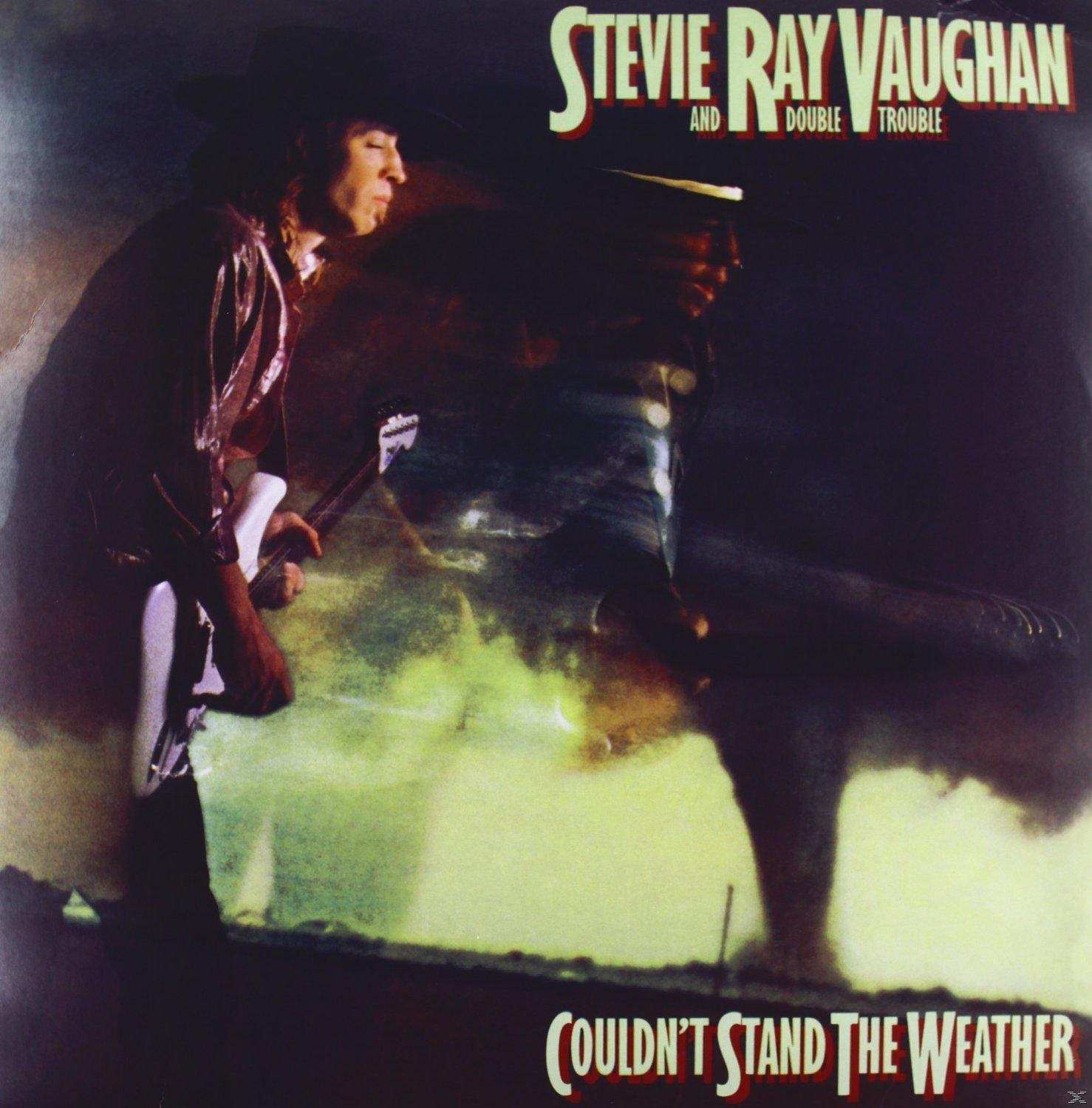 Album borító. Két férfi gitározik a színpadon. Szöveg: Stevie Ray Vaughan és Double Trouble.