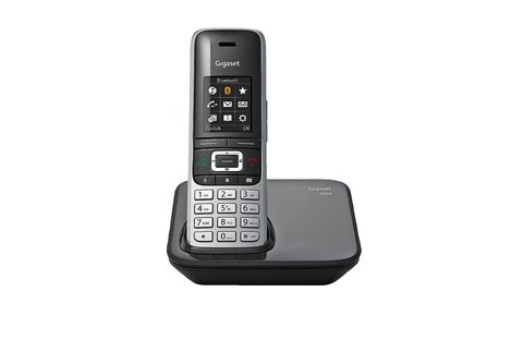 Telefon Telefon 1) Schnurloses kaufen in GIGASET Platin/Schwarz S Mobilteile: | Schnurloses SATURN 850 (