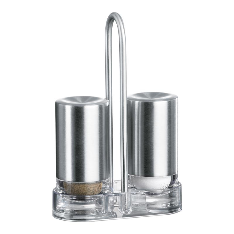 EMSA 507642 Accenta Salz- und Pfeffer-Menage Edelstahl
