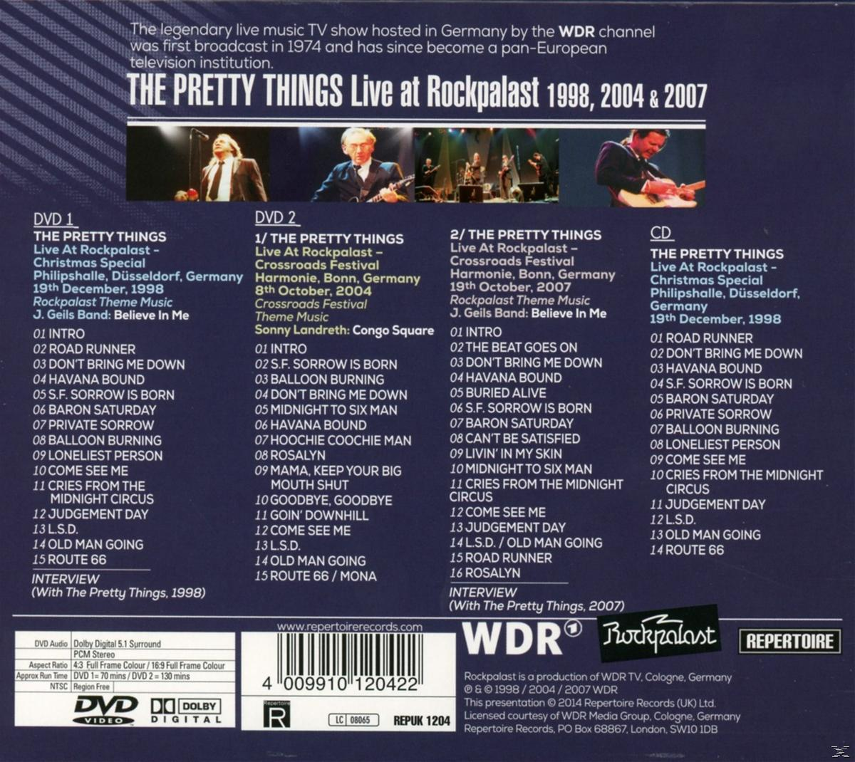 The Pretty Things - Live At Rockpalast  - (CD + DVD Audio)