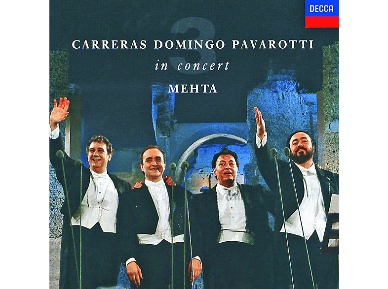 Thumbnail - Luciano Pavarotti, Domingo, Carreras, Mehta - Drei Tenöre Im Konzert Juli 1990 (CD)