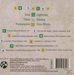 Tibor Elekes, Kirk Lightsey, Don Moye - Le Corbu  - (CD)