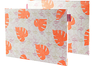 CRISPY WALLET CW1009FL Notebookhülle Sleeve für Universal Tyvek/EVA-Schaumstoff, Flamingo