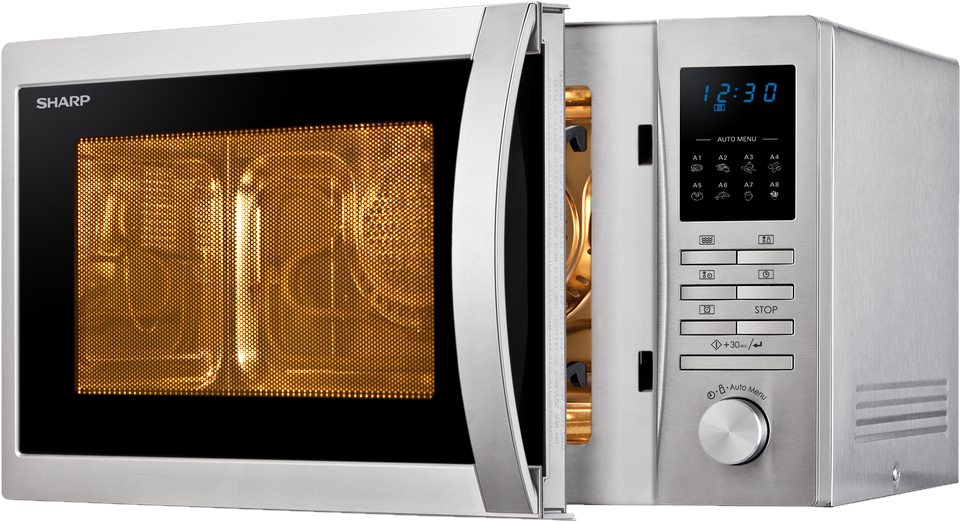 SHARP R-322STWE mikrohullámú sütő