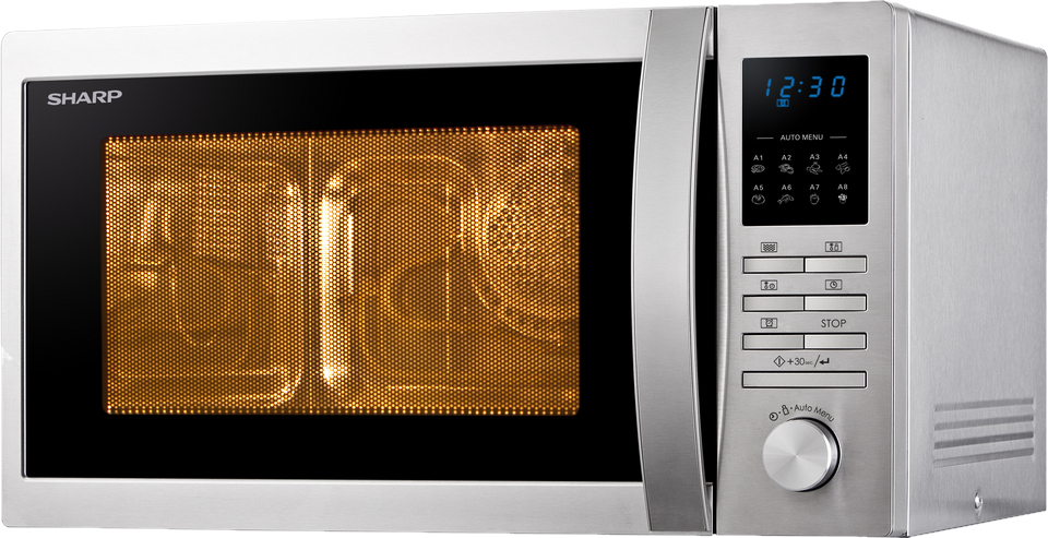SHARP R-322STWE mikrohullámú sütő