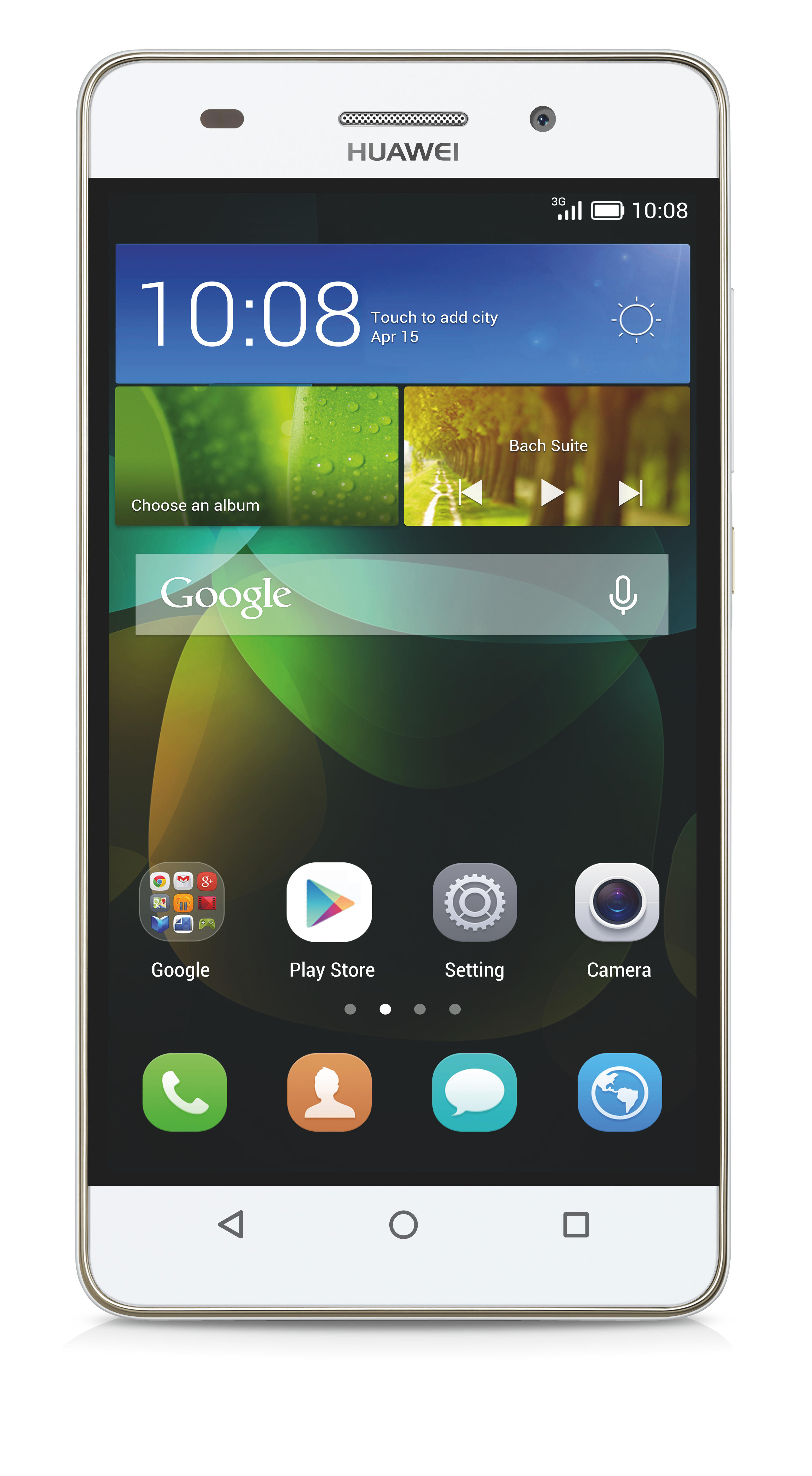 HUAWEI G Play Mini 8 GB Weiß Dual SIM