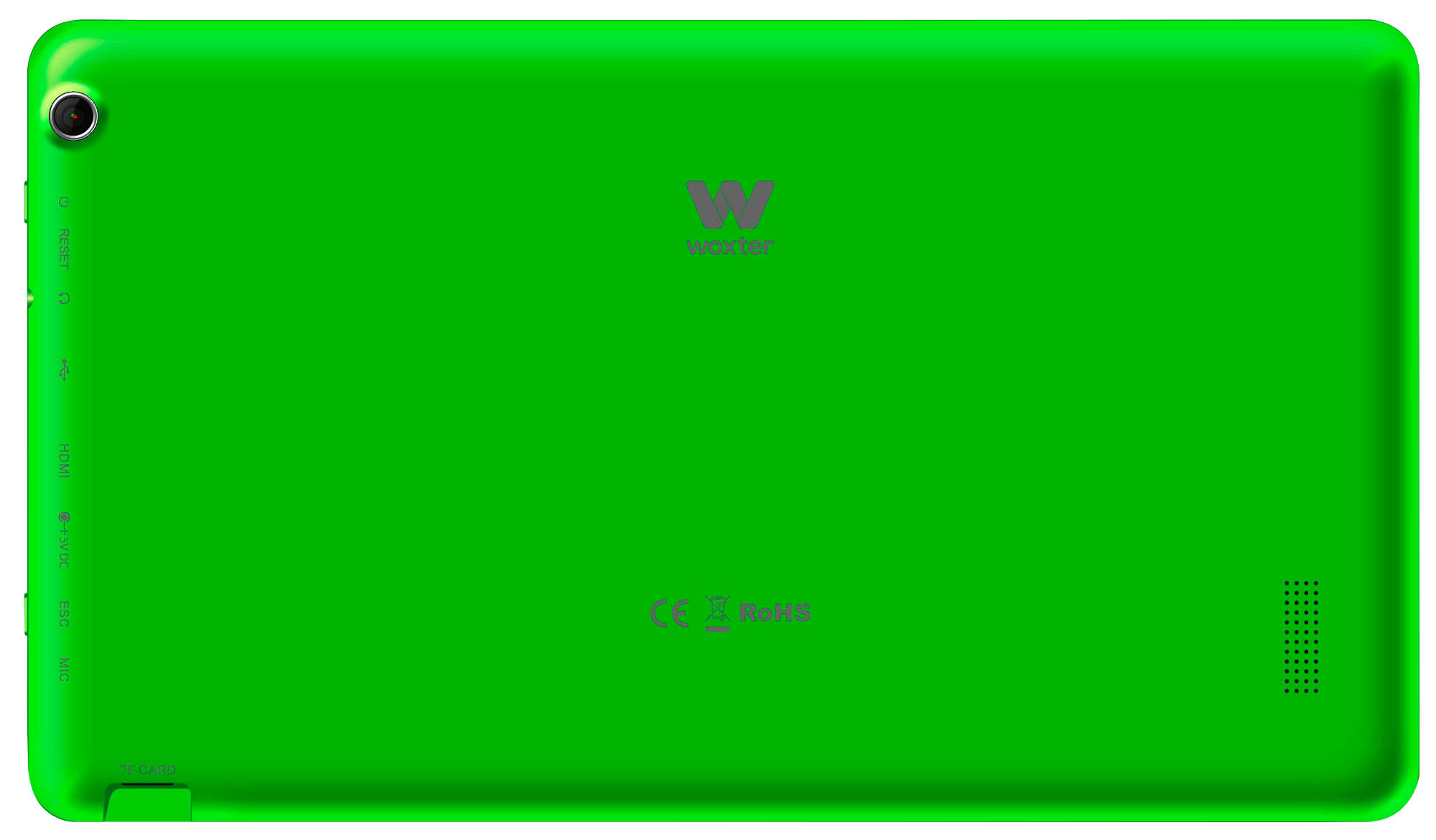 Tablet - Woxter SX100 Verde, 10.1 pulgadas HD, 16GB y 2 cámaras