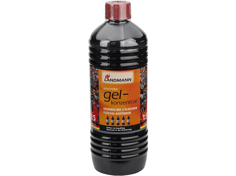 LANDMANN 0128 grillgyújtó gél, 1000 ml