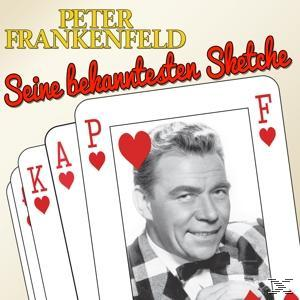 Peter Frankenfeld Albumcover mit Foto von ihm und Spielkarten auf neutralem Hintergrund.