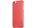 LAUT iPhone 6 Plus Slim Skin Clear Kılıf Kırmızı