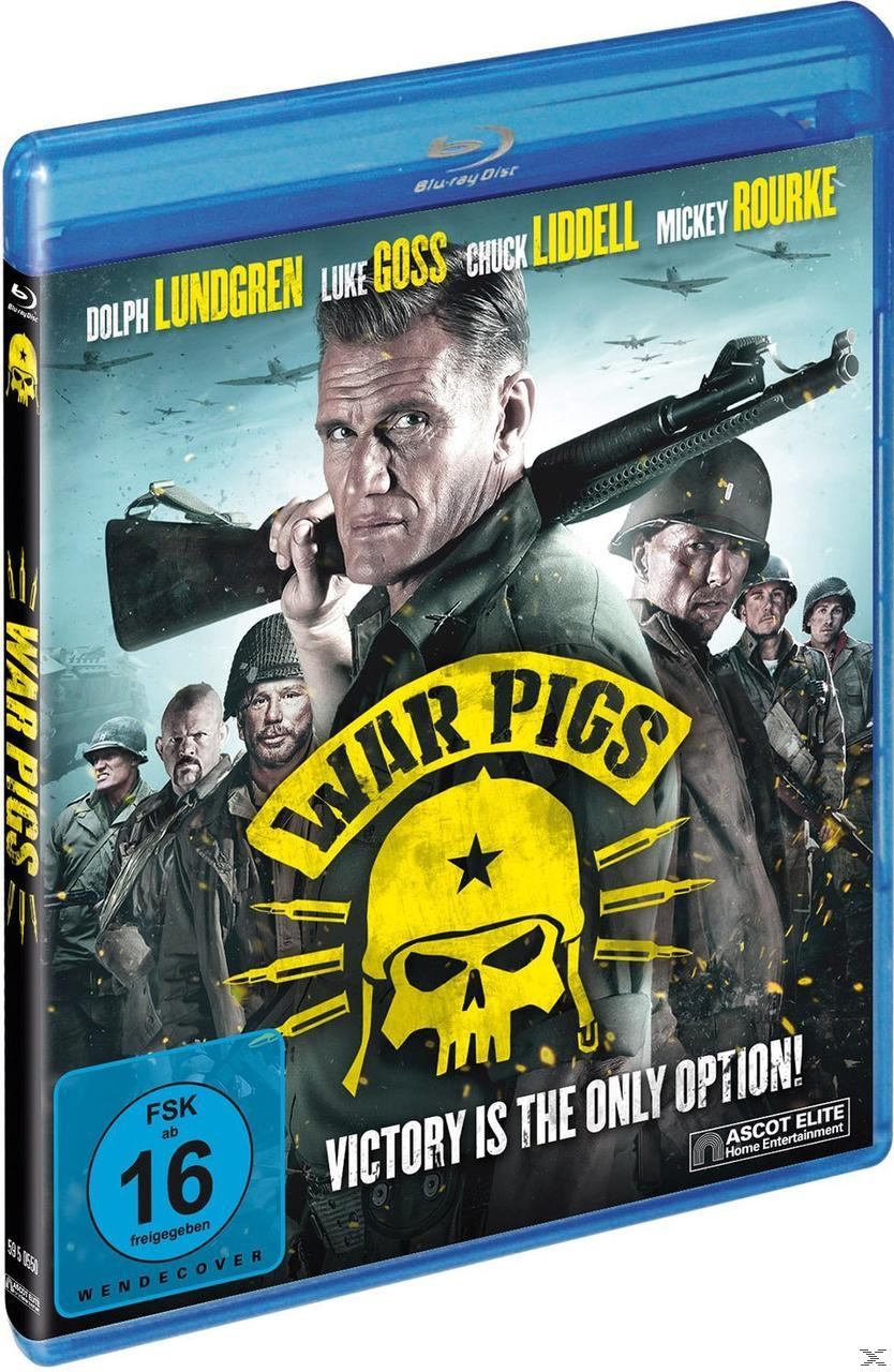 Filmcover: Soldaten in Uniformen, Panzer. Totenkopf-Logo. Blu-ray-Hülle.