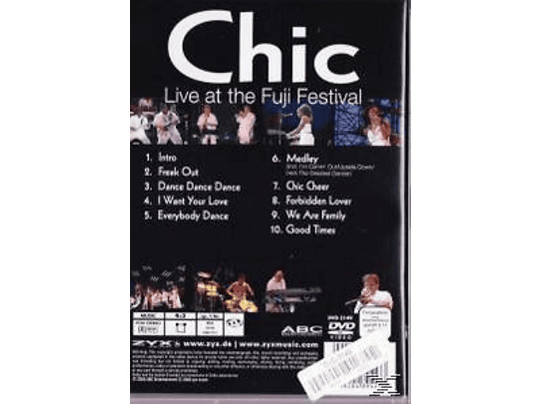 Thumbnail - Chic - Live At The Fuji Festival (DVD)