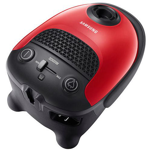 SAMSUNG VC15F30WNHR TR Toz Torbalı 1500 W Elektrikli Süpürge Kırmızı