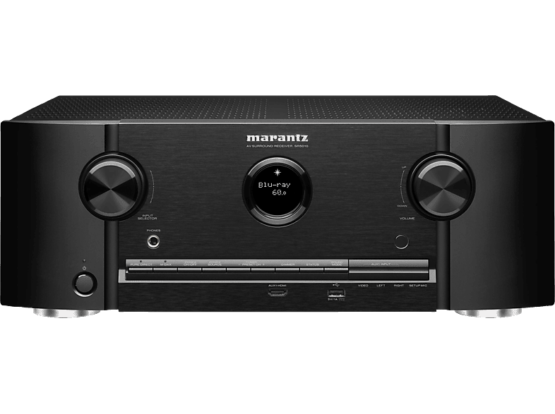 MARANTZ SR5010 AVReceiver (7.2 Kanäle, 180 Watt pro Kanal, Schwarz) AV
