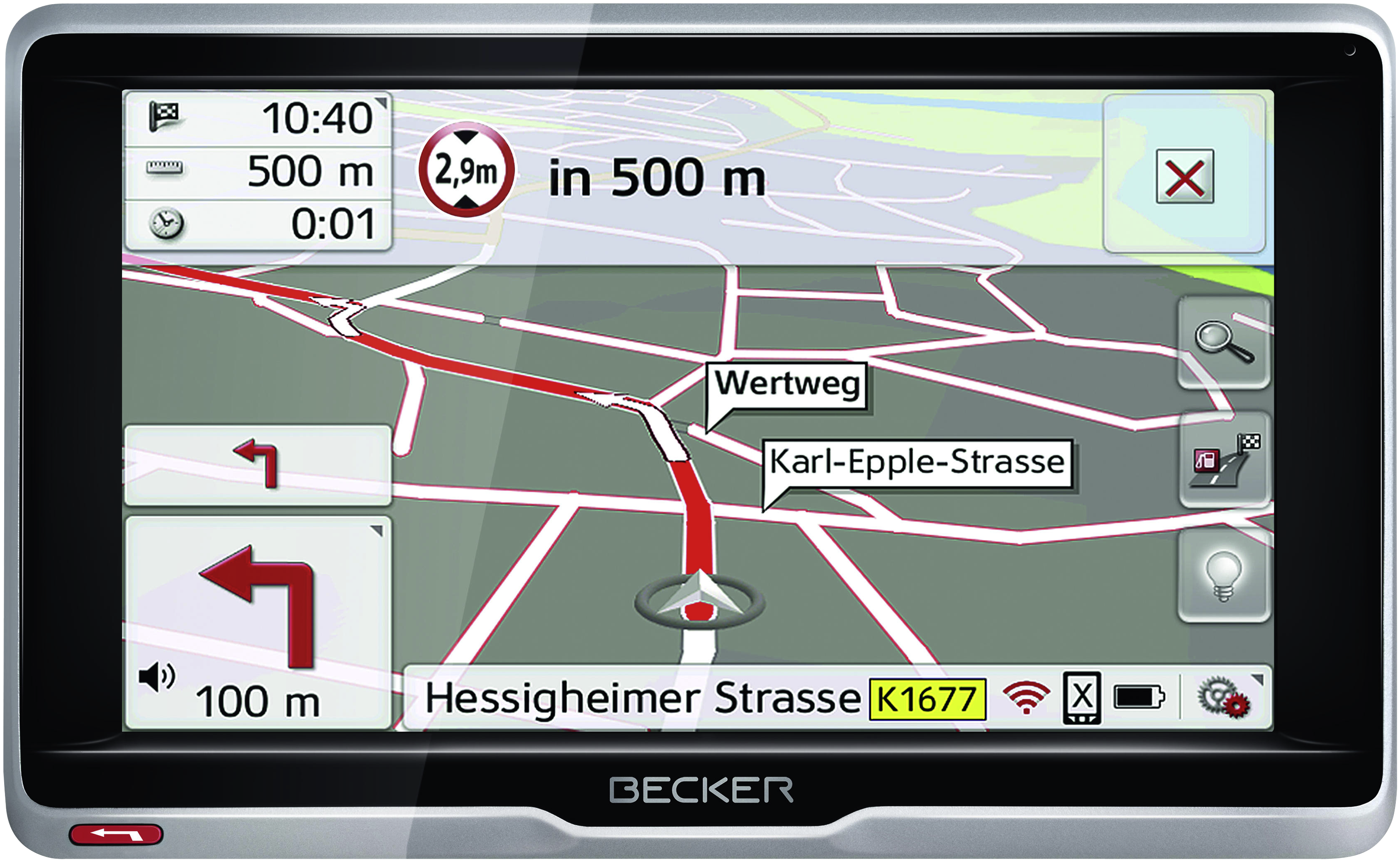 BECKER ACTIVE 6 LMU TRANSIT PKW, LKW, Camping Europa