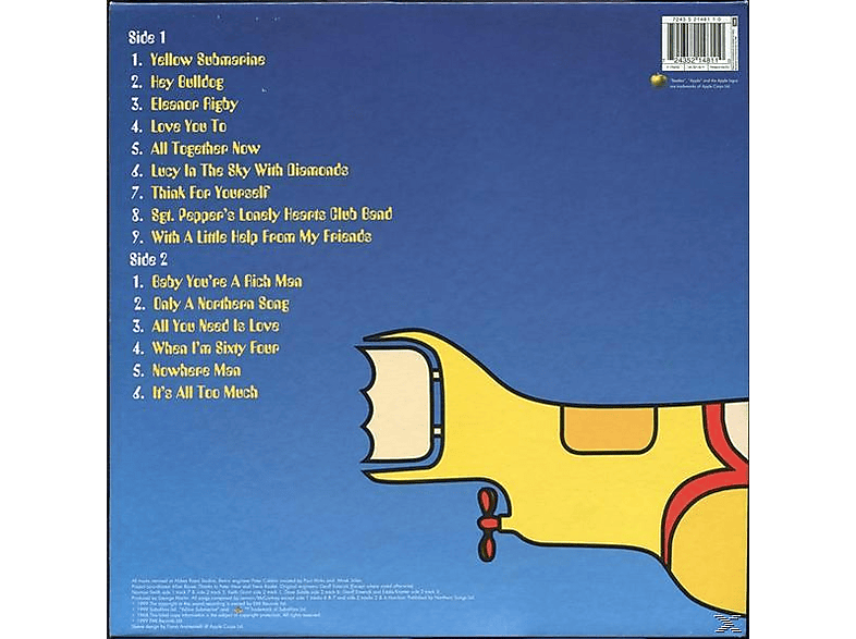 The Beatles | Yellow Submarine Songtrack (LP) [Vinyl] | MediaMarkt