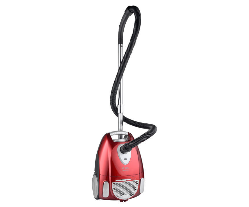 KING K 278 VacuuMax 2400 W  Toz Torbalı Elektrikli Süpürge Kırmızı-Siyah