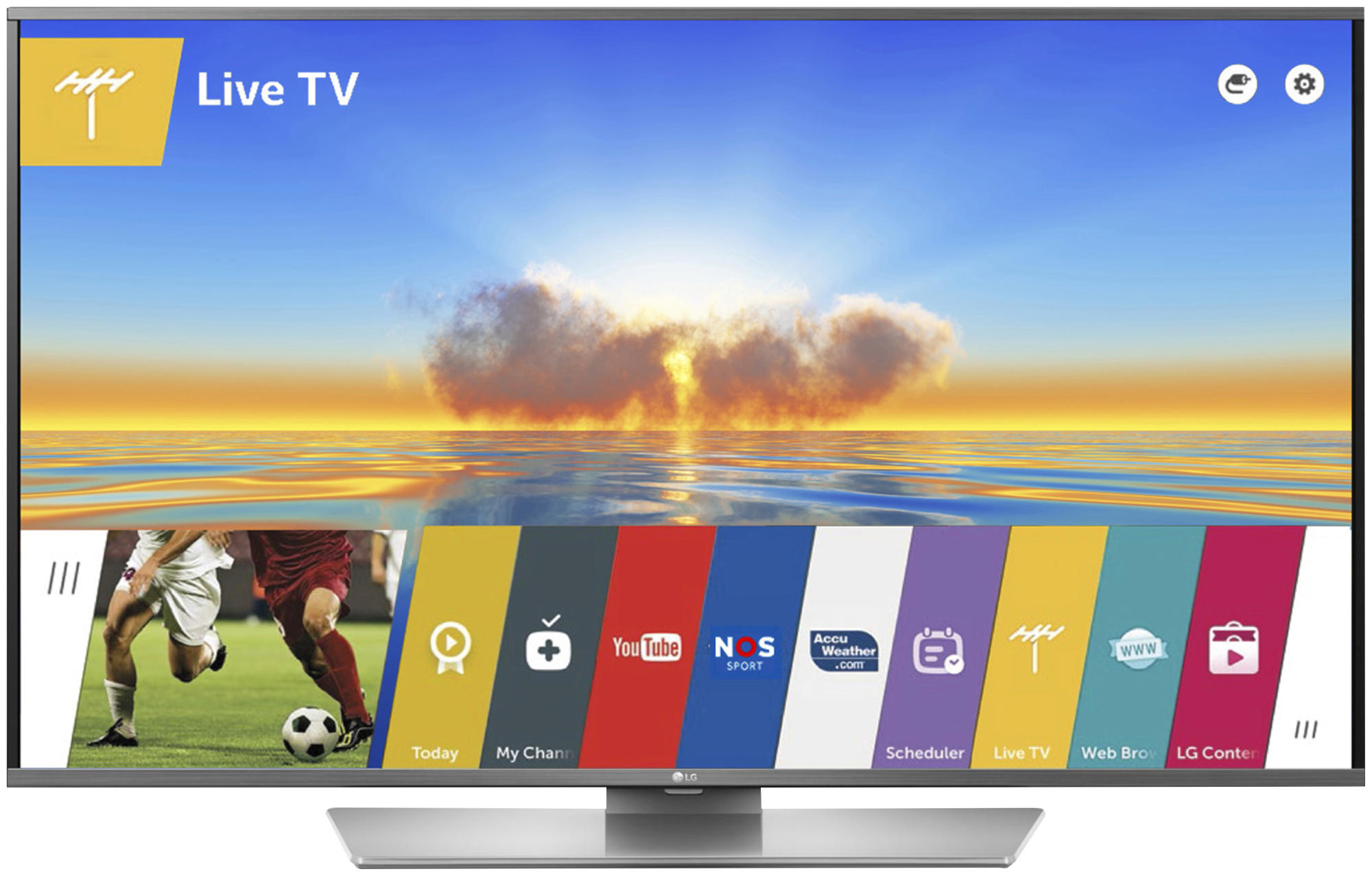 LG Tv Led 43" -Lg 43Lf632V Smart Tv Webos 2.0, Panel Ips