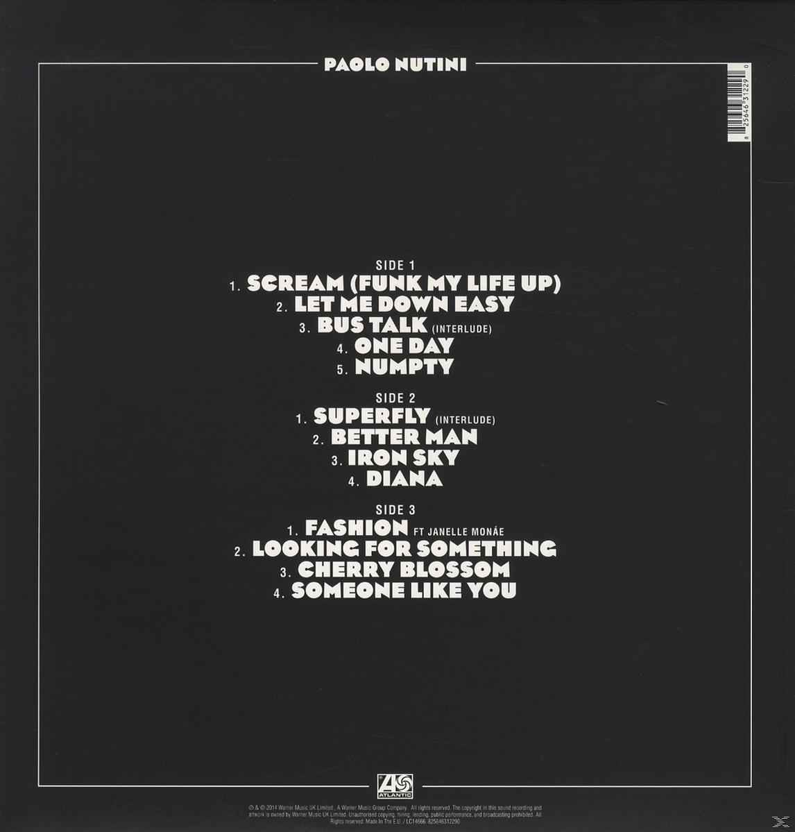 Albumcover mit Titelliste. Enthält die Titel: Scream, Bus Talk, Superfly und Fashion.