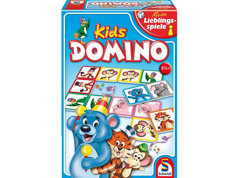 (UE) SPIELE Kids Domino Kartenspiel SCHMIDT