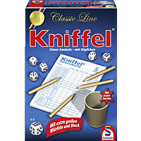SCHMIDT SPIELE (UE) Classic Line Kniffel mit grossem Block Würfelspiel
