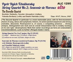 Rostropowitsch, Borodin Quartet - Streichquartett 2/Souvenir De Florence  - (CD)