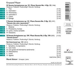 Marek Szlezer - Klavierwerke Vol.2  - (CD)